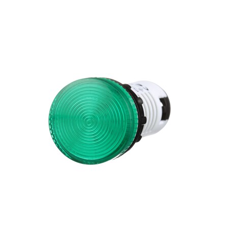 Carlo Gavazzi Pilot Light Round Lens 24 Ac/Dc Green Led PL22SRLG24